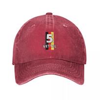 Vettel deutschland flag and  Baseball Cap Rave Anime Hat Icon Snapback Cap For Unisex Womens