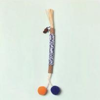 Cat Chew Toy Teething Stick Silvervine Catnip Interactive Pet Toy For Cats mėlyna