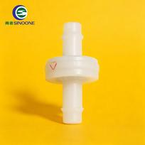 1/4  PVDF Body Ozone FKM Diaphragm Check Valve Long Service Life Maintenance-free No Spring Components to Fail PVDF