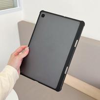 For Samsung Galaxy Tab S10 Plus 12.4 Inch 2024 for SAM Galaxy Tab S9 FE Plus Tab S9 Plus 2023 12.4 Inch Tablet Cases juoda