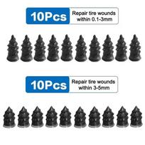 10pcs Vacuum Tyre Repair Nail Tire Puncture Screws Motorcycle Fitting Set Tubeless Wheel Repairs Punctures Kit Patches for Car S