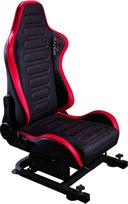 X Rocker „Xrocker Xr Racing Chicane“ lenktyninė sėdynė „Xr Racing“ įrangai – juoda ir raudona