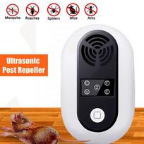 US/UK Plug Enhanced Version Electronic Cat Ultrasonic Anti Mosquito Insect Repeller Rat Mouse Cockroach Pest Repellent black