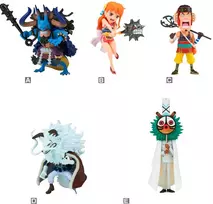 „One Piece“ – pasaulinės kolekcijos – „Wanokuni Onigashima“ 5 figūrėlių užpakaliukas