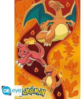 Abysse POKEMON - Plakatas Maxi 91.5x61 - Ugnies tipas