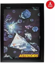 Thumbs Up Oficialus „Atari“ 3D sienos menas – asteroidų kolekcija