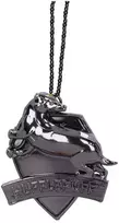 Nemesis Now Hario Poterio Hufflepuff herbas (sidabrinis) pakabinamas ornamentas 6 cm