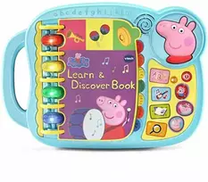 Vtechpeppa Pig Vtech - Peppa Pig mokymosi ir atradimų knyga (danų kalba) (950-518032)