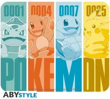 POKEMON - Lankstus pelės kilimėlis - Kanto Starters