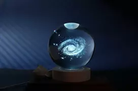 iTotal - Krištolinis Rutulys Šviestuvas - Galaxy - Didelis