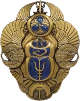 Fanatik „Dungeons Dragons“ riboto leidimo „Scarab of Protection“ replika