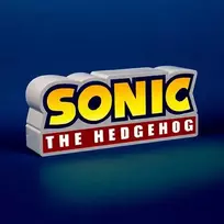 Sonic the Hedgehog logotipo šviesa