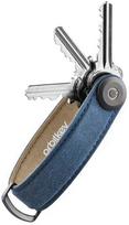 „OrbitKey“ – vaškuotos drobės raktų dėklas – tamsiai mėlynas