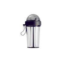 Creative Water Cup,One Cup Of Two Different Drinks Two Straws Couple Outdoor Drinking Cup For Camping Hiking Backpacking Travel One Size juoda