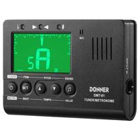 Donner Digital and Tone Generator for and Chromatic Instruments DMT-01 3-in-1 Metronome, Tuner, Guitar, Piano, Trumpet,