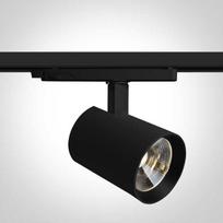30/40W LED akcentinis šviestuvas į 3 fazių bėgelius, juodas, 3000/3500/4000K, 65670CT/B/V