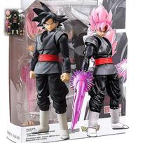 14cm Dragon Ball Black Goku Zamasu Anime Veiksmo Figūrėlė Super Saiyan Filmo Versija Dbz Modelis Su Daugybe Priedų Žaislai Dovanos