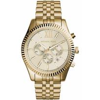 Michael Kors MK8281 Lexington Auksinis Vyriškas Laikrodis 45mm auksas