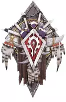 Nemesis Now „World of Warcraft“ Hordos sienos lentelė, 30 cm aukščio