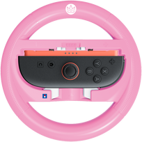 HORI vairo tvirtinimo rinkinys, skirtas „Switch 2“ – persikų spalvos – didelis