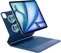 „Typecase Edge“ dėklas iPad Air 13" M2 2024 / M3 2025 / M4 2026 mėlynas pacyfik