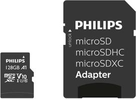 Atminties kortelė Philips FM12MP45B/00, 128GB, „Micro SDXC“, 10 klasė, UHS-I, 1 klasė (U1), V10