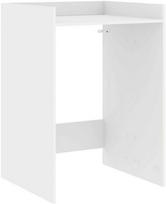 Skalbimo mašinos spintelė su saugykla Balta 67,5 x 62 x 97 cm