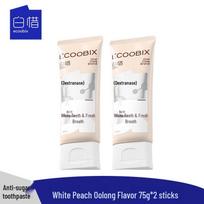 Baixi White Peach Oolong Whitening Toothpaste