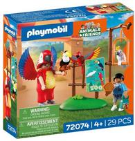 PLAYMOBIL - Zoologijos sodas: Talismanas (72074)