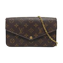 [Pre-Owned] Felicie Pochette Classic Monogram Coated Canvas And Leather Three-In-One Chain Bag - Very Good #1TMOXDJ ONE SIZE