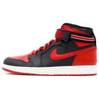 Jordan 1 Retro High Strap Bred 342132-061 43 juoda