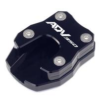 For HONDA ADV350 ADV 350  2022 2023 Motorcycle Kickstand Foot Side Stand Extension Pad Support Plate Enlarge ADV350-BLACK