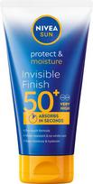 Nivea apsauginis ir drėkinamasis nematomas apsauginis kremas nuo saulės SPF 50+, 150 ml