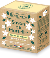 BeauTerra – Marselio kietas muilas – Fleur de Jasmin – 100