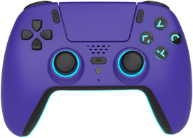 Freaks And Geeks - Wireless Bluetooth Controller for PS5- LED - Violetinė