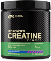 Optimum Nutrition - kreatinas - mėlynųjų aviečių skonio 248 g