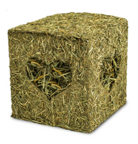 Jr Farm - Šieno kubas su miltiniais sliekais - 12 x 12 cm