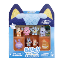 BLUEY Fuzzies – Figūrėlių gerbėjų numylėtiniai – 8 vnt. pakuotė (90454)