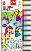 Marabu - Fun Fancy blizgučių fėja 10x25ml + motyvas (822506)