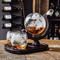 Mikamax - Deluxe Globe dekanterio rinkinys