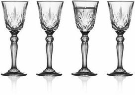 Lyngby Glas - krištolinės Melodia taurės - 5 cl - 4 vnt. rinkinys