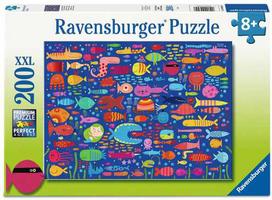 Dėlionė Ravensburger - Juokingi žuvų draugai 200p (12004305)