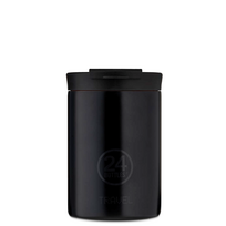 24Bottles 24 buteliai - kelioninė stiklinė 0,35 l - smokingo juodumo (24B629)