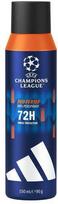 Adidas - UEFA Champions League Pro Player antiperspirantas 72 val. apsaugai nuo prakaitavimo, 150 ml