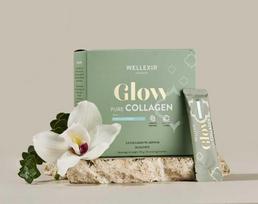 „Wellexir“ – gryno kolageno „Glow Pure“ 30 pakelių dėžutė