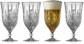 Lyngby Glas - krištolinės Melodia alaus taurės - 40 cl - 4 vnt. rinkinys