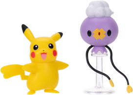 Pokémon - kovos figūrėlė Drifloon ir Pikachu (PKW4531)