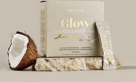 „Wellexir“ – vanilės skonio kavos plakiklis „Glow“, 30 pakelių dėžutė