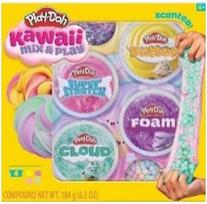 „Play-Doh“ – Kawaii „Mix Play“ 4 vnt. pakuotė (334-240418)