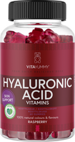 VitaYummy - Hialurono rūgštis - Avietės - 60 vnt.